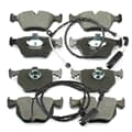 NB PARTS Bremseklosser + varslingskontakter foran + bak