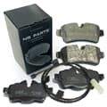 NB PARTS Bremsbeläge + Warnkontakt hinten