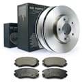NB PARTS Bremsscheiben + Bremsbeläge vorne