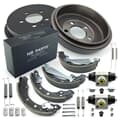 NB PARTS brake drums + brake shoes + wheel brake cylinders + wheel-side accessory kit