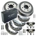 NB PARTS Bremstrommeln + Bremsbacken + Radbremszylinder + Zubehörsatz radseitig