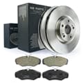 NB PARTS Bremsscheiben + Bremsbeläge vorne