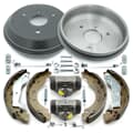 NB PARTS Bremstrommeln + Bremsbacken + Radbremszylinder + Zubehörsatz hinten