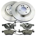 NB PARTS Bremsscheiben + Bremsbeläge + Warnkontakt vorne