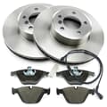 NB PARTS Bremsscheiben + Bremsbeläge + Warnkontakt vorne