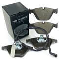 NB PARTS brake pads + front warning contact