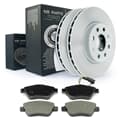 NB PARTS front brake discs + brake pads