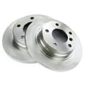 NB PARTS Disques de frein + plaquettes de frein + étriers de frein arrière