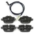 NB PARTS Bremsbeläge + Warnkontakt hinten