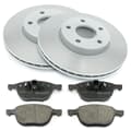 NB PARTS front brake discs + brake pads