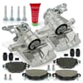 NB PARTS Bremssättel + Bremsbeläge hinten