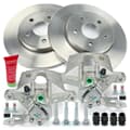 NB PARTS Bakre bromsskivor + bromsok