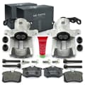 NB PARTS Rear brake callipers + brake pads
