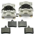 NB PARTS Rear brake callipers + brake pads