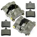 NB PARTS Rear brake callipers + brake pads
