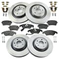 Brembo Bremsscheiben + Bremsbeläge vorne + hinten