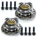 GSP 2x front wheel bearing set