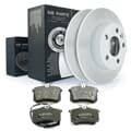 NB PARTS Rear brake discs + brake pads
