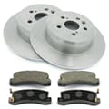 NB PARTS Bremsscheiben + Bremsbeläge hinten