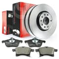 BREMBO Tarcze hamulcowe + klocki hamulcowe przód