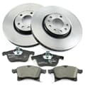 BREMBO Tarcze hamulcowe + klocki hamulcowe przód