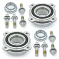 NB PARTS 2x rear wheel bearing set