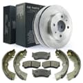 NB PARTS BROMSSKIVOR Bromsskivor + bromsbelägg + bromsskor fram + bak