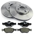 NB PARTS Bremsscheiben + Bremsbeläge vorne