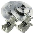 NB PARTS Bremsscheiben + Bremssättel hinten