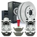NB PARTS Bremsscheiben + Bremsbeläge + Bremssättel vorne