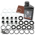 AUTOFREN SEINSA 2x Reparatursatz Bremssattel + Bremsflüssigkeit + Schleifvlies vorne