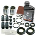 AUTOFREN SEINSA 2x Reparatursatz Bremssattel + Bremsflüssigkeit + Schleifvlies hinten AUTOFREN SEINSA 2x Reparatursatz Bremssattel + Bremsflüssigkeit + Schleifvlies hinten