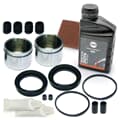AUTOFREN SEINSA 2x Reparatursatz Bremssattel + Bremsflüssigkeit + Schleifvlies vorne