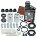 AUTOFREN SEINSA 2x Reparatursatz Bremssattel + Bremsflüssigkeit + Schleifvlies hinten