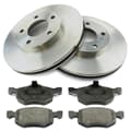 NB PARTS Bremsscheiben + Bremsbeläge vorne