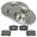 NB PARTS Bremsscheiben + Bremsbeläge hinten