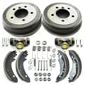 NB PARTS Brzdové bubny + brzdové celisti + brzdový válec kola + sada zadního príslušenství