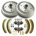 NB PARTS Bremstrommeln + Bremsbacken + Radbremszylinder + Zubehörsatz vorne
