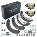 NB PARTS Bremsbacken + Radbremszylinder + Zubehörsatz vorne radseitig