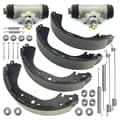 NB PARTS BROMSSKOR Bromsskor + hjulbromscylinder + tillbehörssats hjulsida