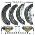 NB PARTS Bremsbacken + Radbremszylinder + Zubehörsatz vorne radseitig NB PARTS Bremsbacken + Radbremszylinder + Zubehörsatz vorne radseitig