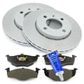 NB PARTS Bremsscheiben + Bremsbeläge + Plastilube vorne