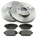 NB PARTS Bremsscheiben + Bremsbeläge vorne