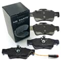 NB PARTS Bremsbeläge + Warnkontakt hinten