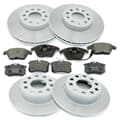 NB PARTS Bremsscheiben + Bremsbeläge vorne + hinten