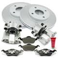 NB PARTS Bremsscheiben + Bremsbeläge + Bremssättel vorne