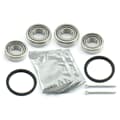 ABS 2x conjunto de rolamentos da roda traseira
