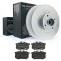 NB PARTS Rear brake discs + brake pads