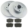 NB PARTS Rear brake discs + brake pads