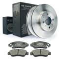 NB PARTS Dischi freno + pastiglie freno anteriori